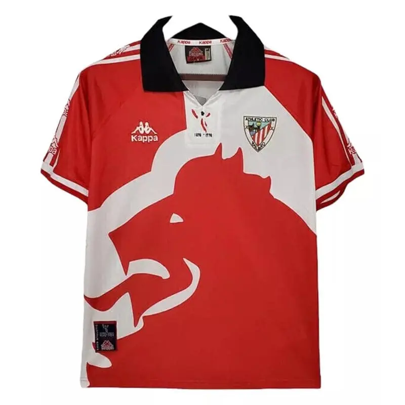 Camiseta J.GUERRERO 8 Athlétic Bilbao retro 1997/98 Home