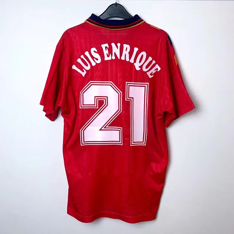 Camiseta LUIS ENRIQUE 21 España retro 1994 Home