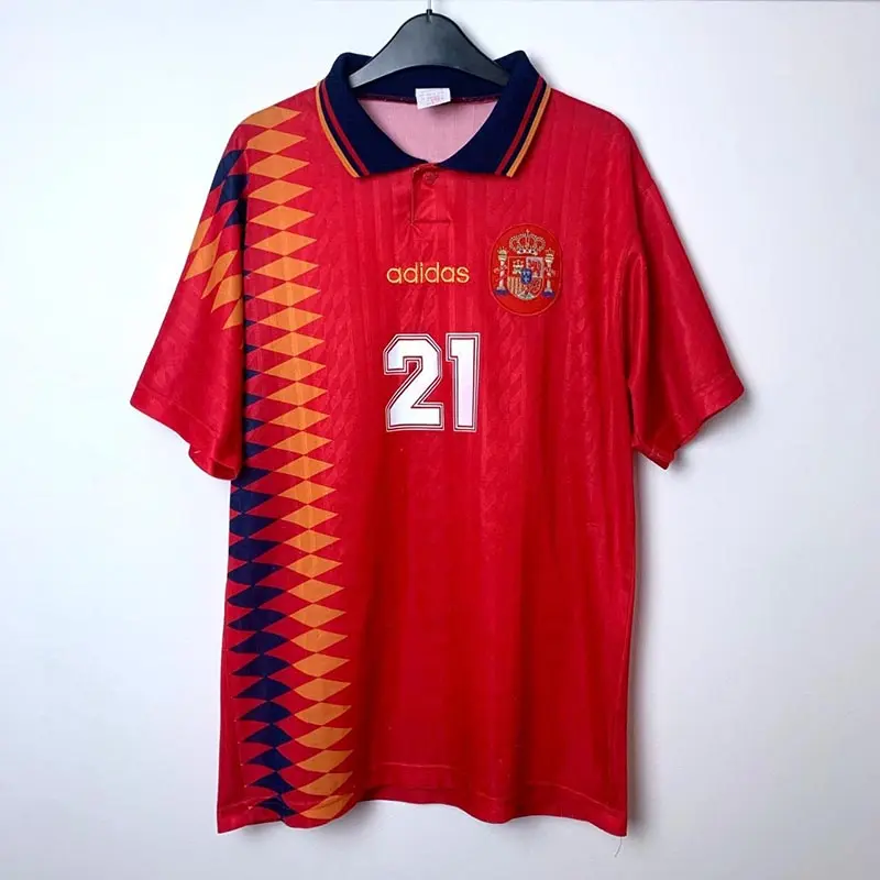 Camiseta LUIS ENRIQUE 21 España retro 1994 Home