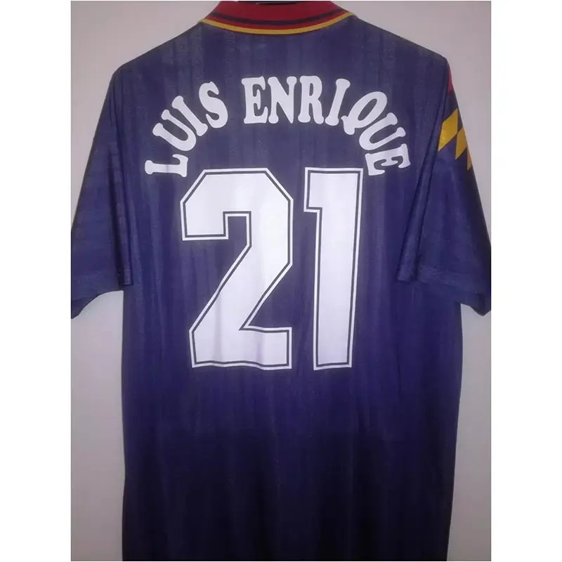 Camiseta LUIS ENRIQUE 21 España retro 1994 Away