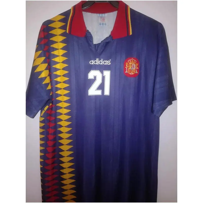 Camiseta LUIS ENRIQUE 21 España retro 1994 Away