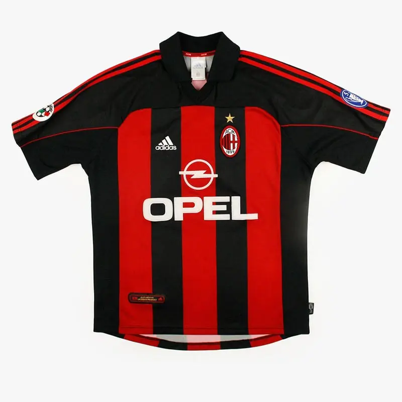 Camiseta MALDINI 3 AC Milan retro 2000/01 Home