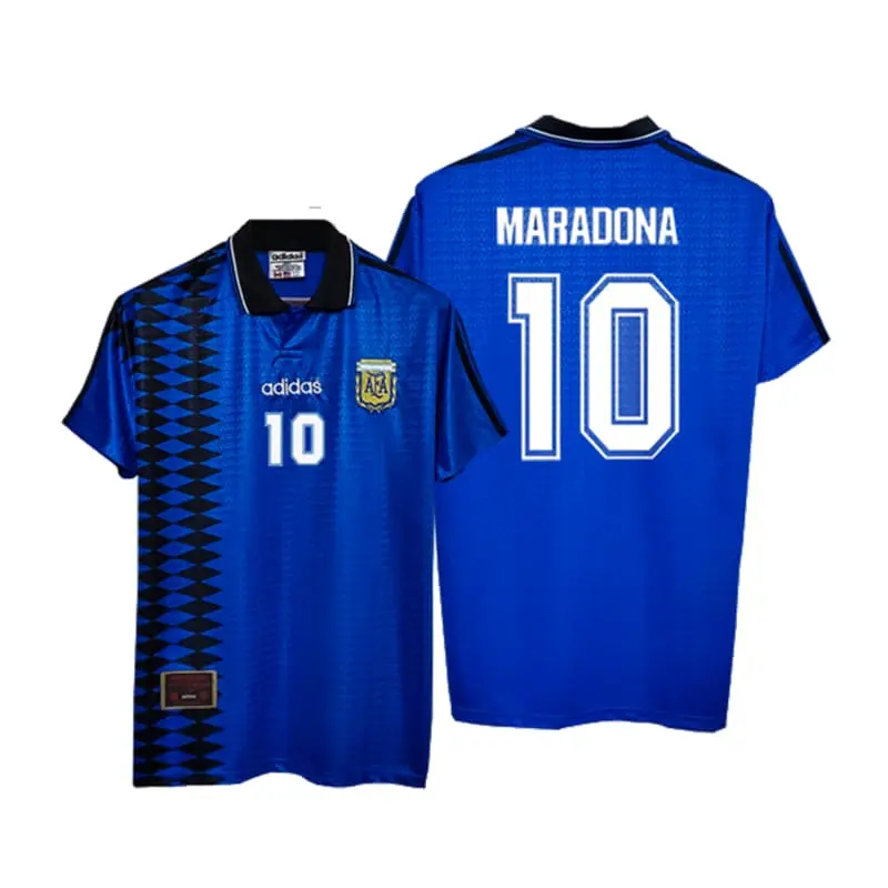 Camiseta MARADONA 10 Argentina Retro 1994 Away