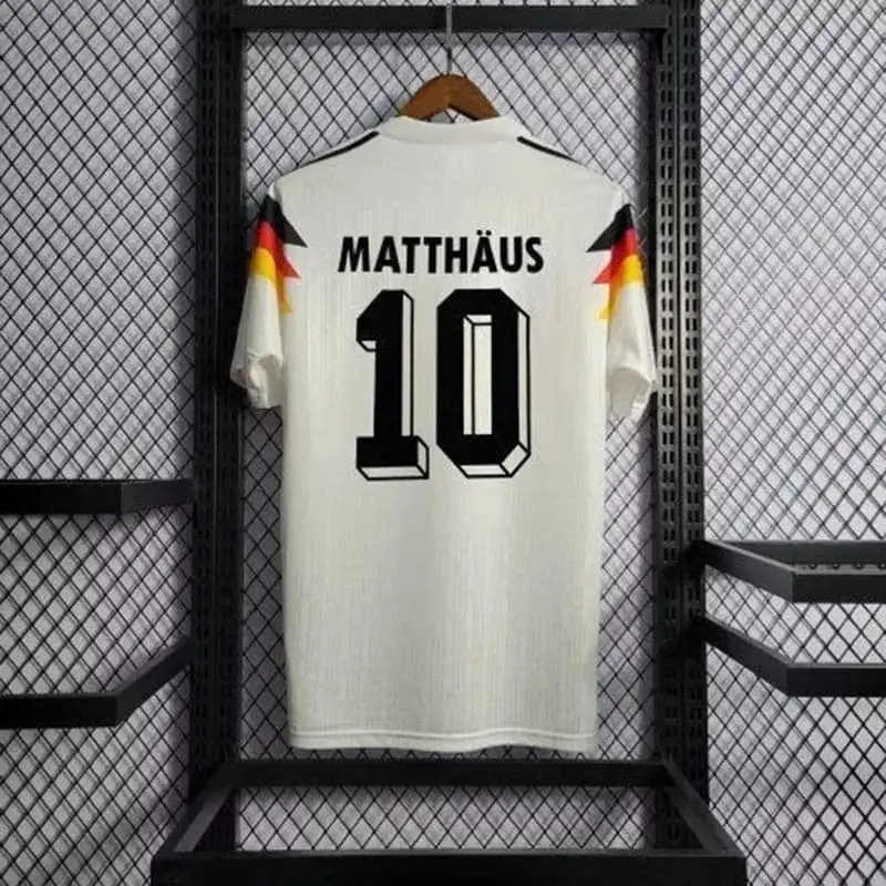 Camiseta MATTHÄUS 10 Alemania retro 1990 Home