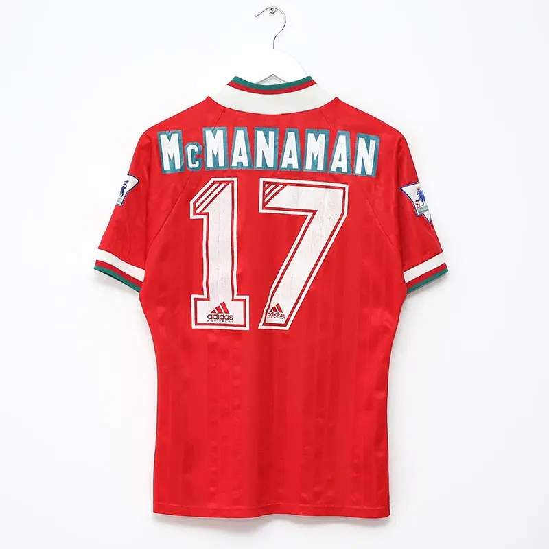 Camiseta McMANAMAN 17 Liverpool retro 1993/95 Home