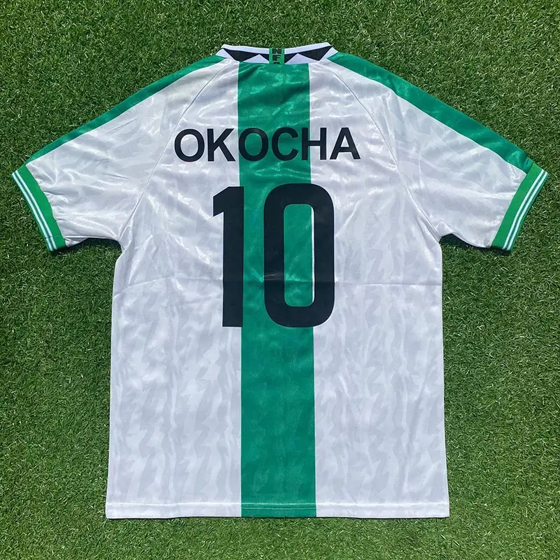 Camiseta OKOCHA 10 Nigeria retro 1996 Away
