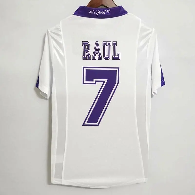 Camiseta RAUL 7 Real Madrid retro 1997/98 Home