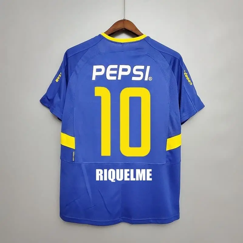 Camiseta RIQUELME 10 Boca Juniors retro 2003/04 Home