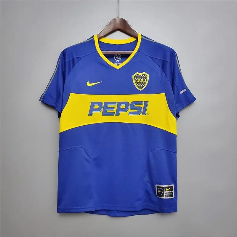 Camiseta RIQUELME 10 Boca Juniors retro 2003/04 Home