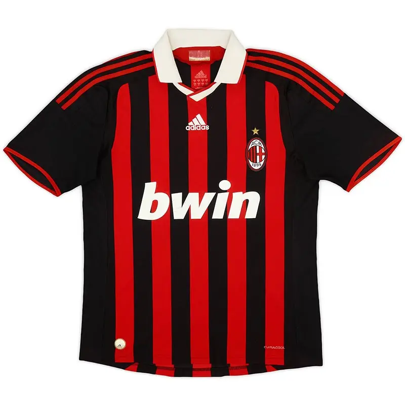 Camiseta RONALDINHO 80 AC Milan Retro 2009/10 Home