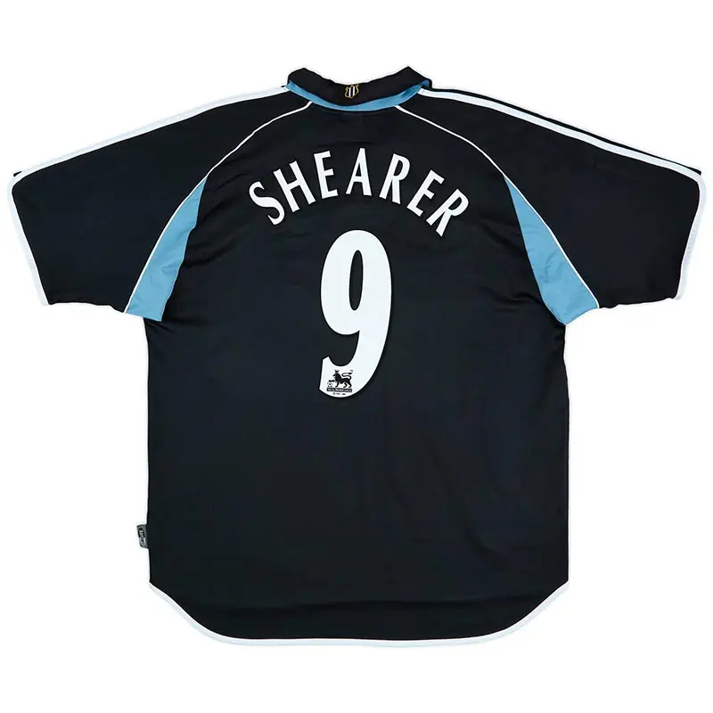 Camiseta SHEARER 9 Newcastle United retro 2000/01 Away