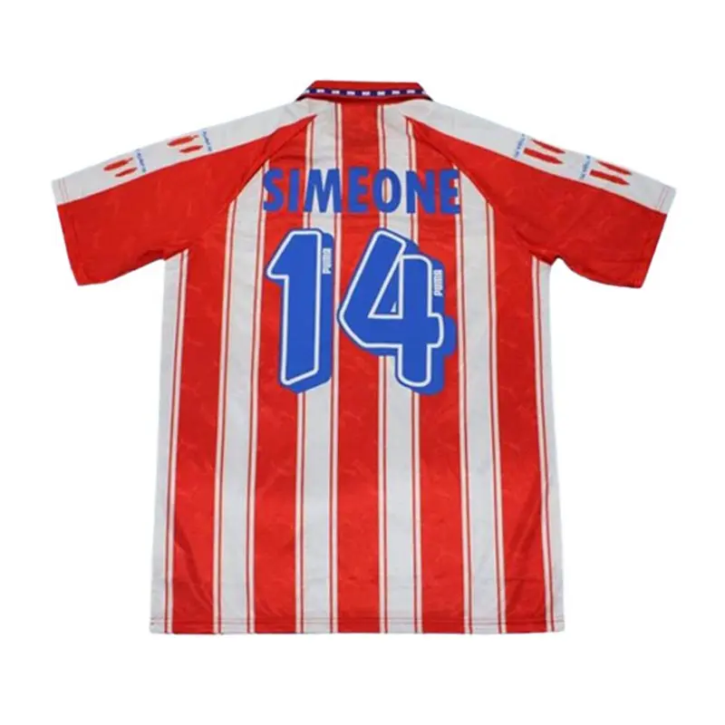 Camiseta SIMEONE 14 Atletico de Madrid retro 1994/95 Home
