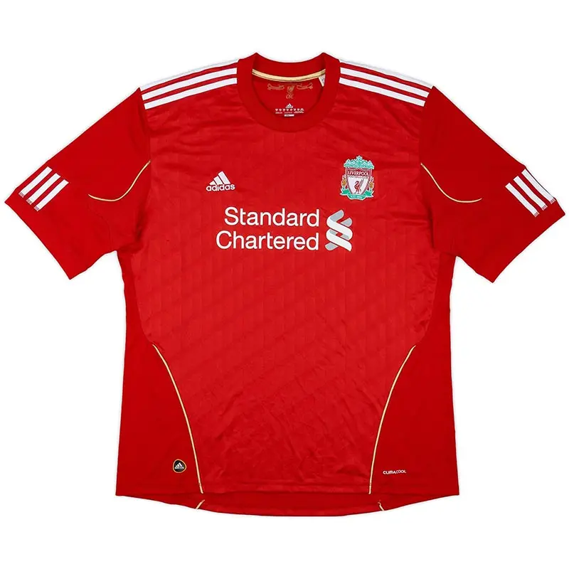 Camiseta SUAREZ 7 Liverpool retro 2010/11 Home