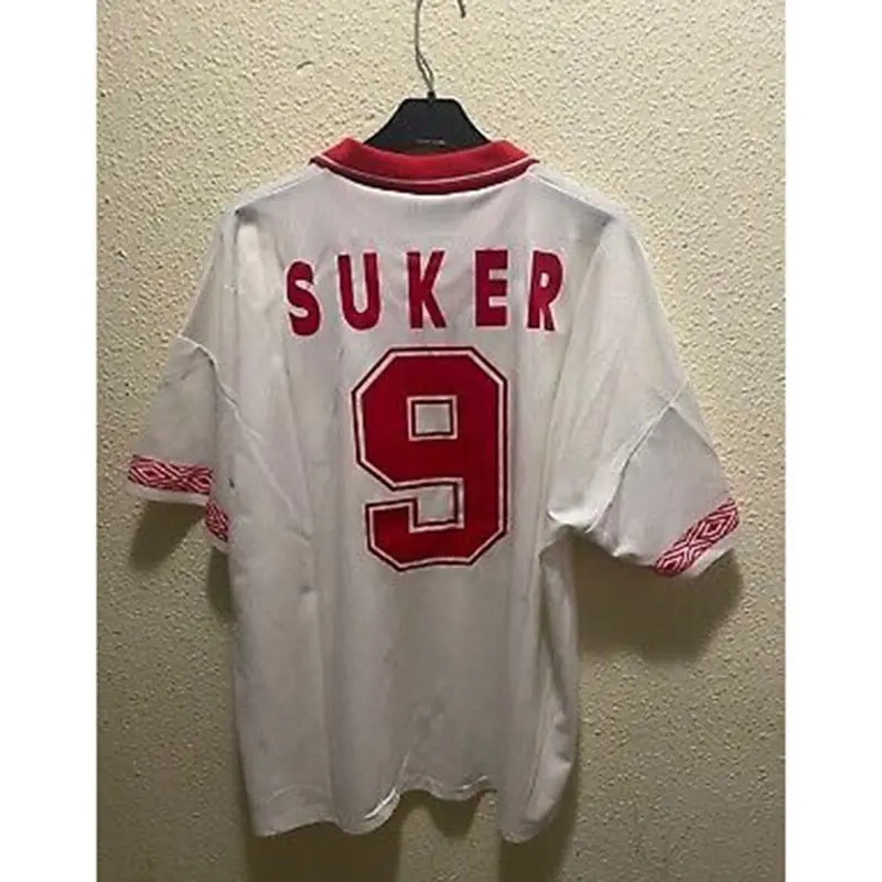 Camiseta SUKER 9 Sevilla FC retro 1994/96 Home