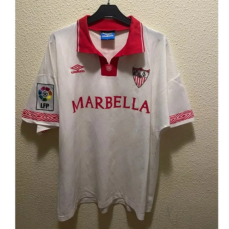 Camiseta SUKER 9 Sevilla FC retro 1994/96 Home