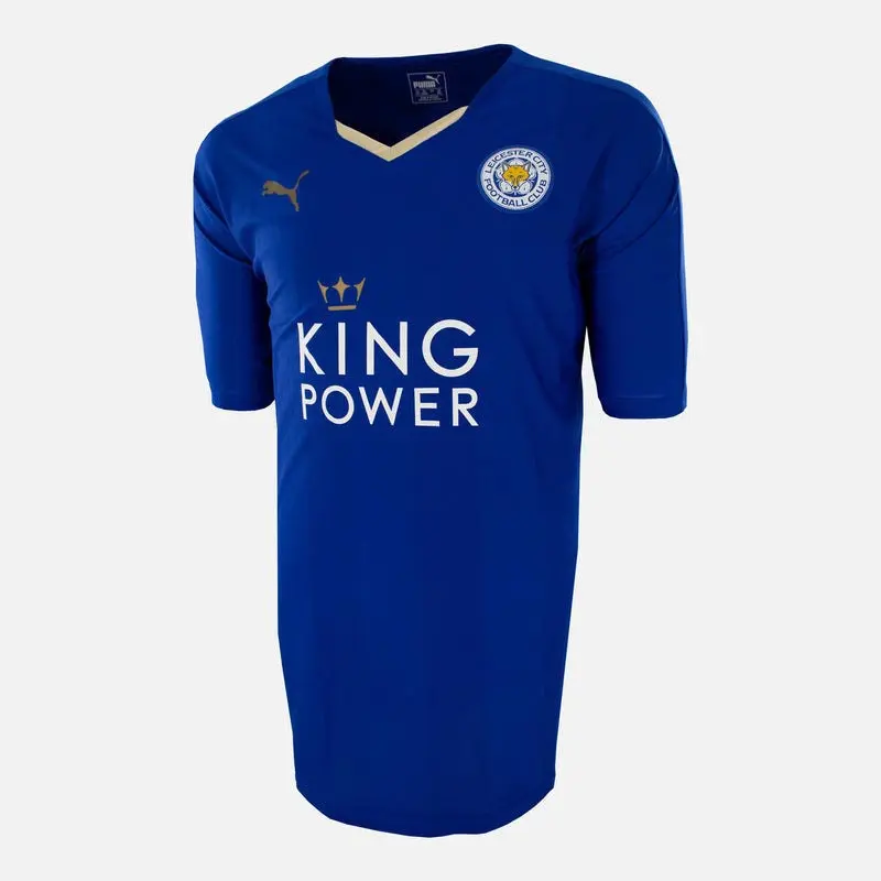 Camiseta VARDY 9 Leicester City retro 2015/16 Home