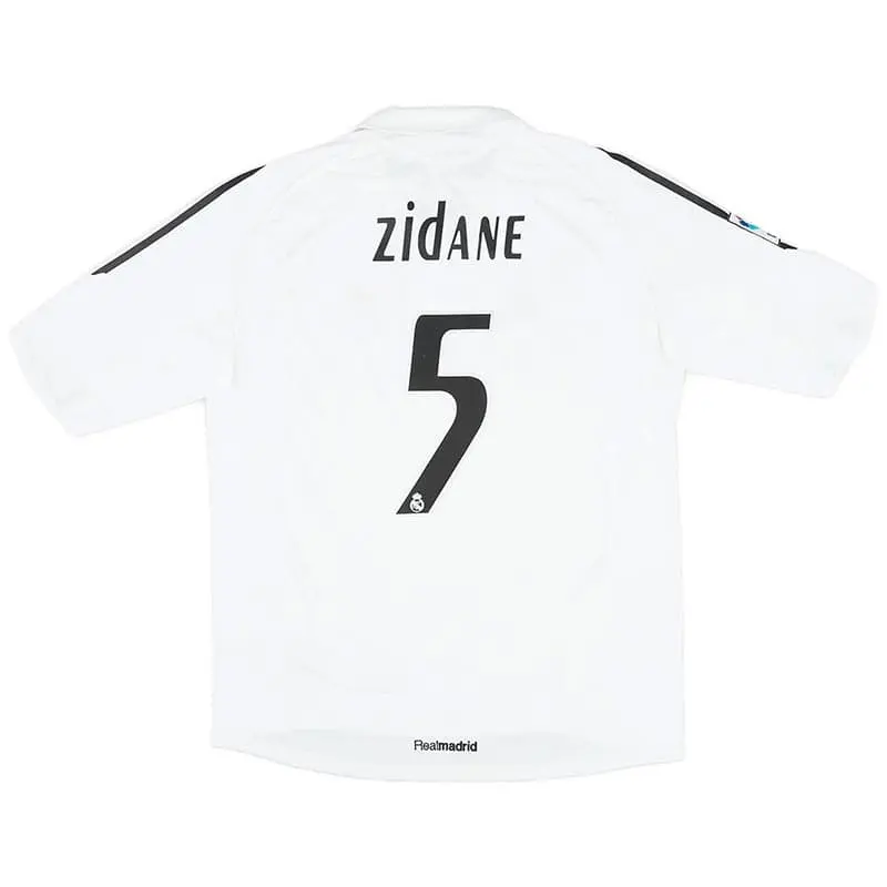 Camiseta ZIDANE 5 Real Madrid retro 2005/06 Home