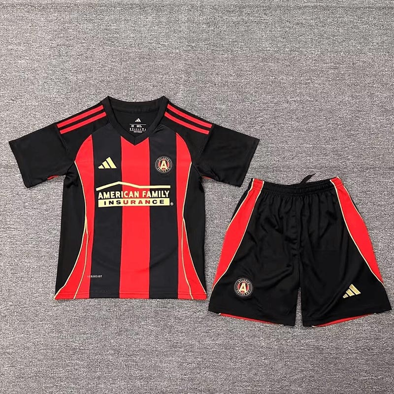 Camiseta Atlanta United 2025/2026 Home Niño Kit Negro