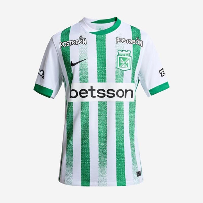 Camiseta Atlético Nacional 2025/2026 Home Blanco/Verde