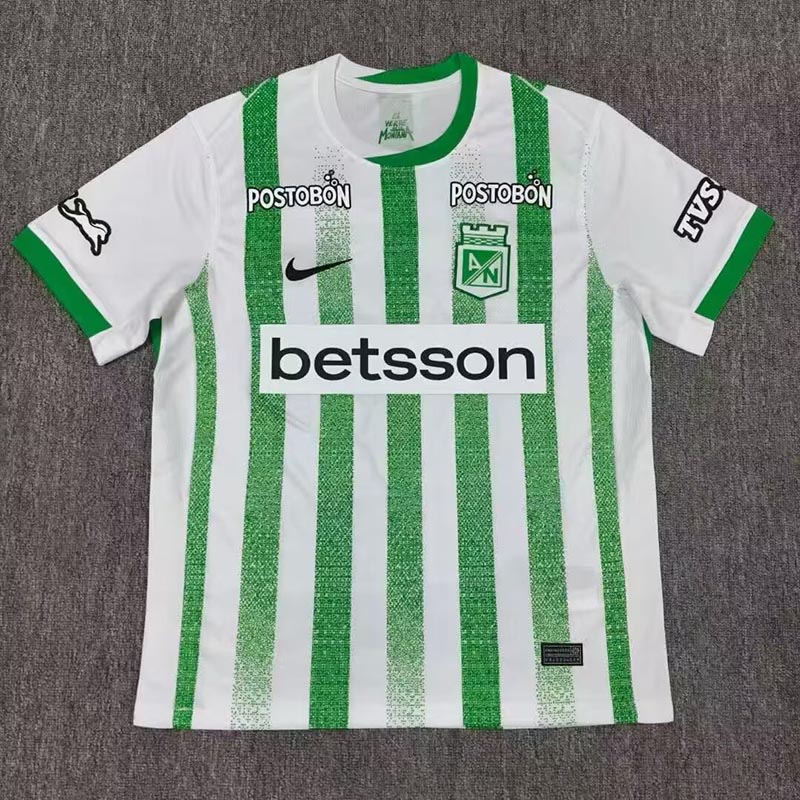 Camiseta Atlético Nacional 2025/2026 Home Blanco/Verde