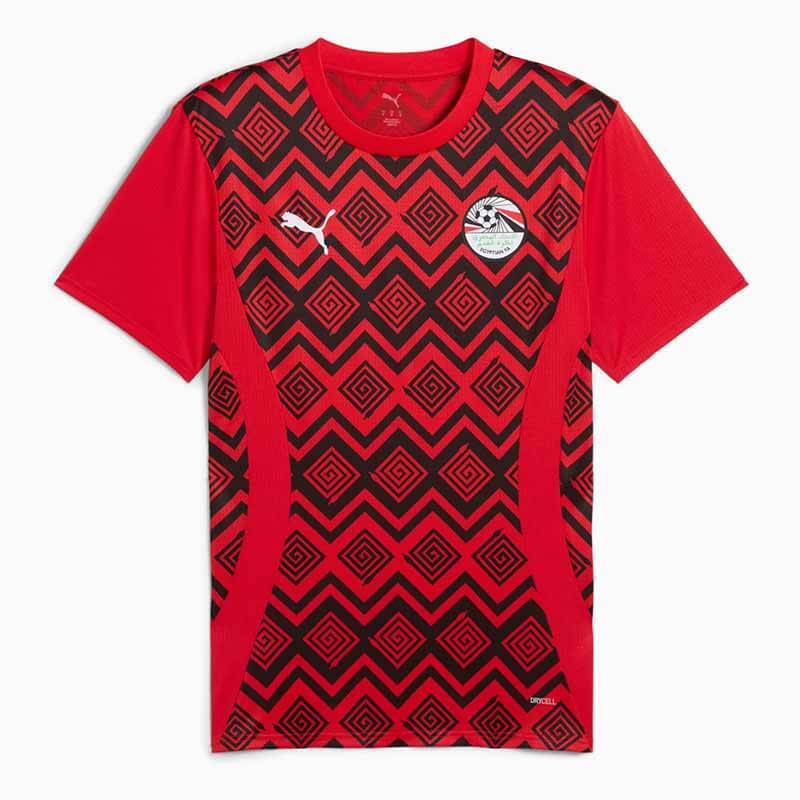 Camiseta Egipto Pre-Match 2025 Rojo