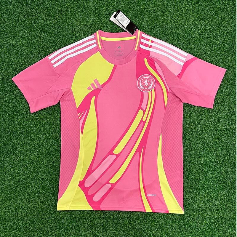 Camiseta Escocia la EURO Femenina 2025 Away Rosa