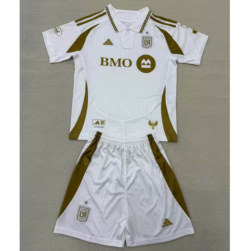 Camiseta Los Angeles FC 2025/2026 Away Niño Kit Blanco