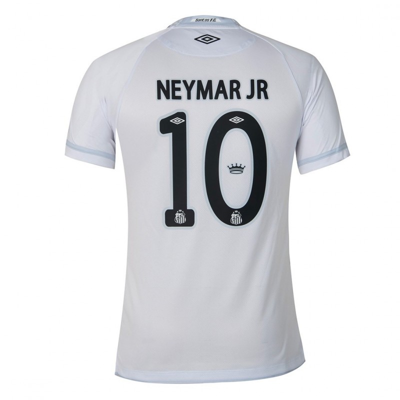 Camiseta NEYMAR JR 10 Santos FC 2025/2026 Home Blanco