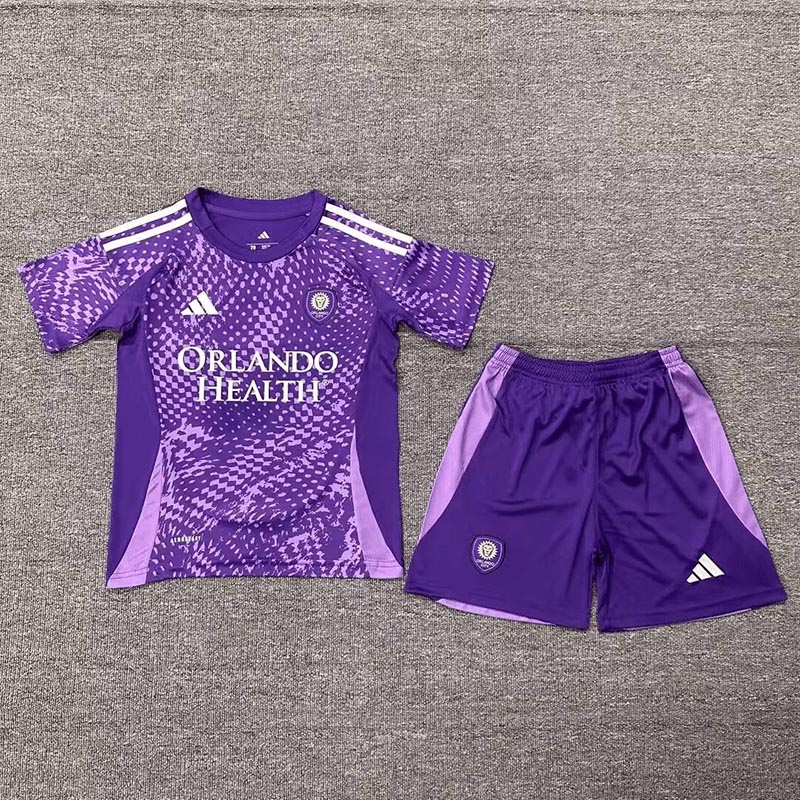 Camiseta Orlando City 2025/2026 Home Niño Kit Morado