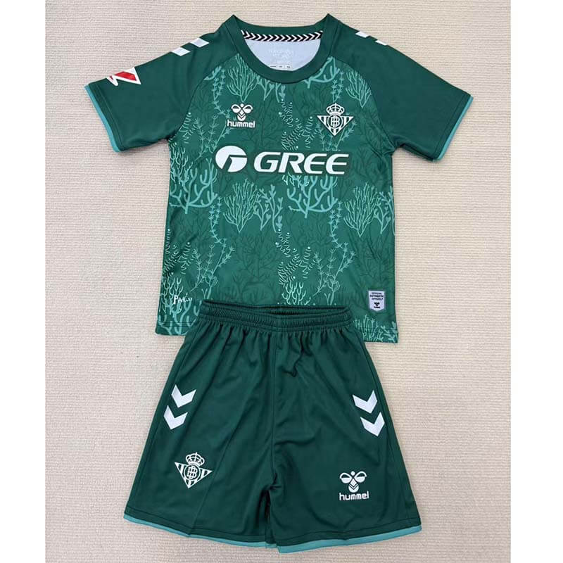 Camiseta Real Betis Especial Edición 2025/2026 Verde Niño Kit