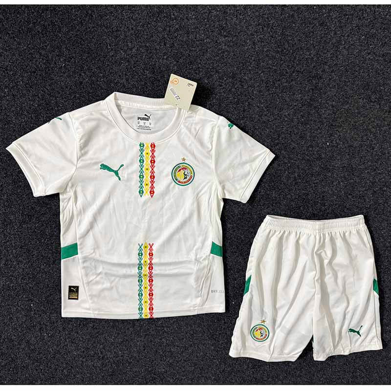 Camiseta Senegal 2025 Home Niño Kit