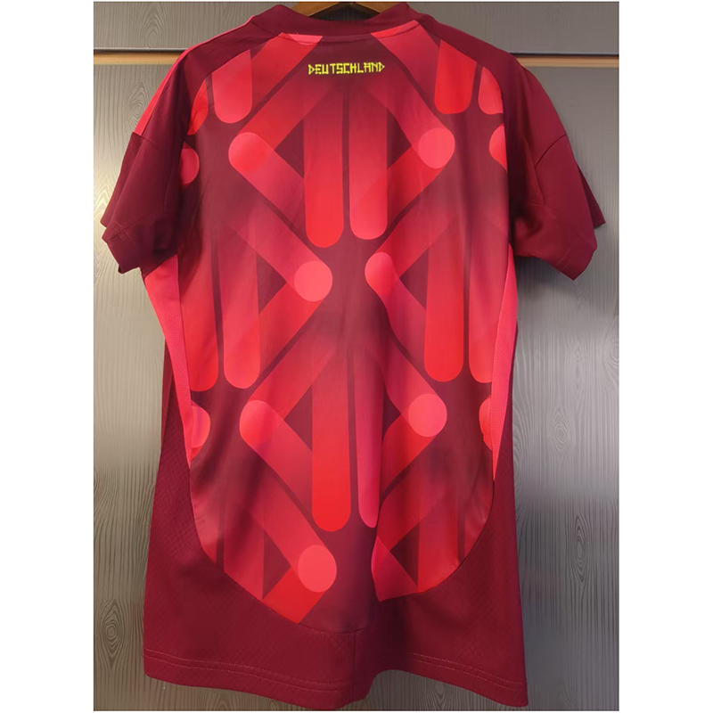 Camiseta Alemania 2025 Away la EURO Femenina Mujer Rojo