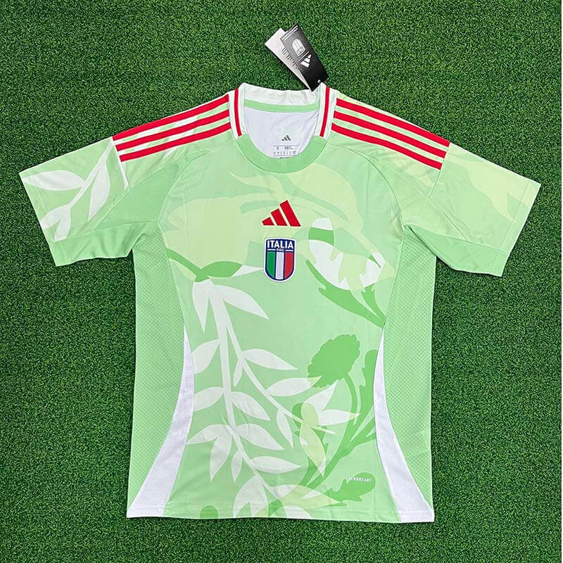 Camiseta Italia la EURO Femenina 2025 Away Verde