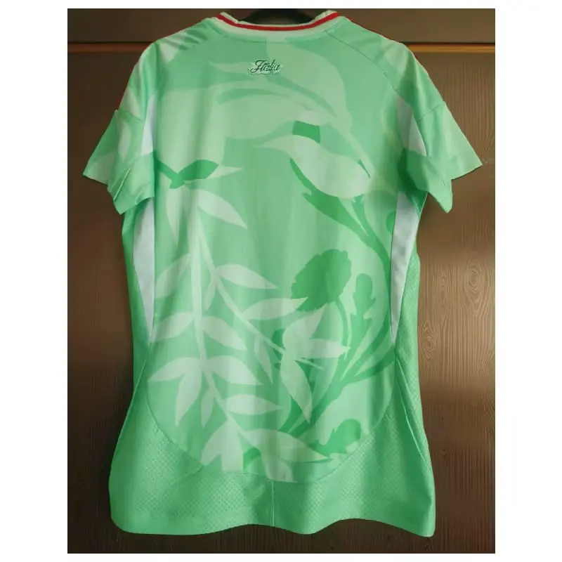 Camiseta Italia la EURO Femenina 2025 Verde Away Mujer