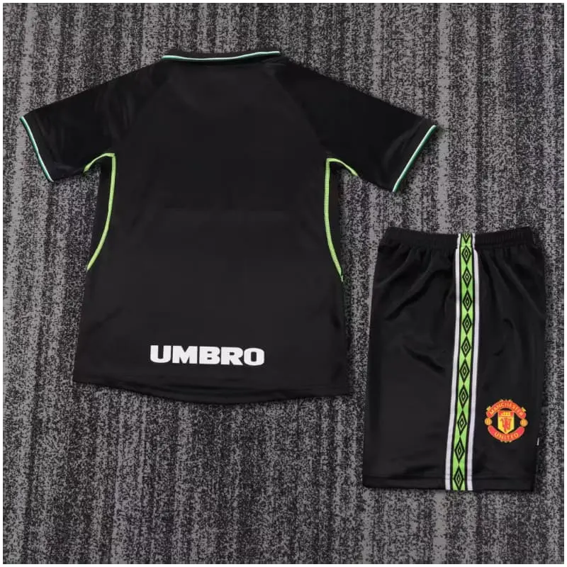 Camiseta Manchester United 1998/99 Third Retro Niño Kit