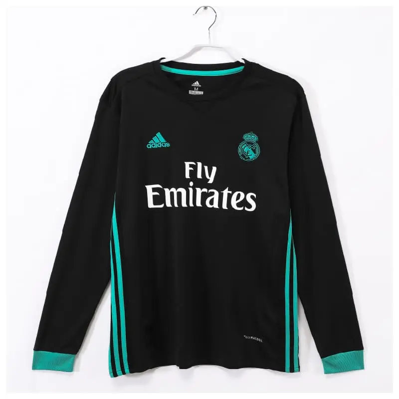 Camiseta Real Madrid Retro 2017/18 Away ML