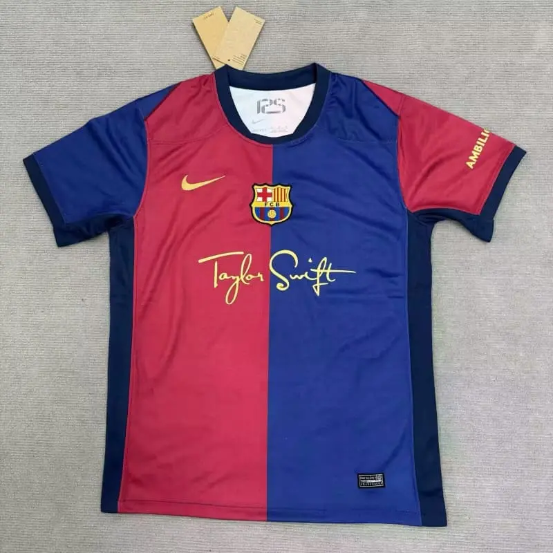 Camiseta Barcelona x Taylor Swift 2024/2025 Rojo/Azul