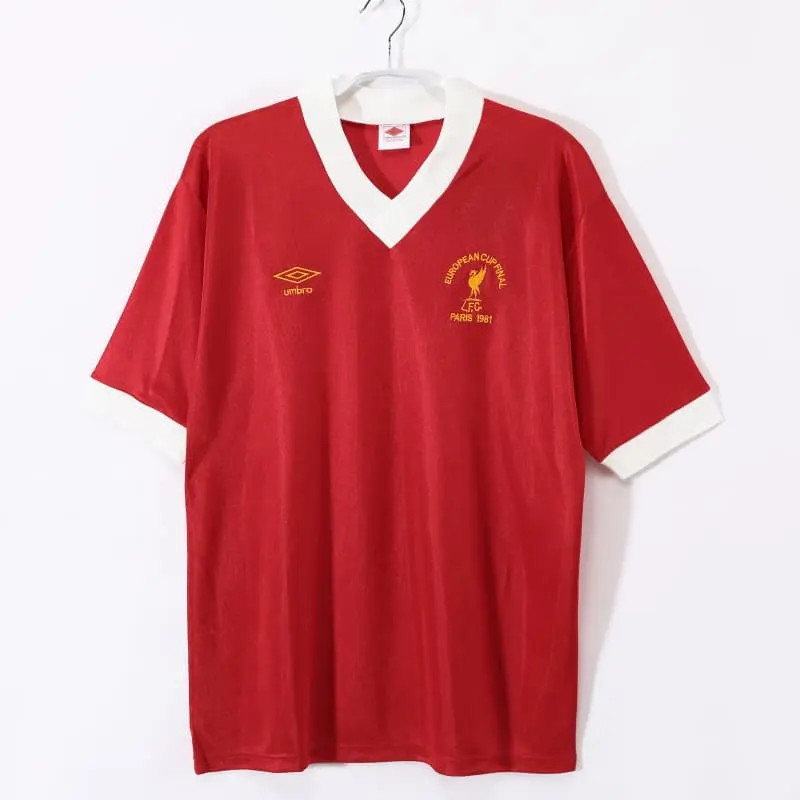 Camiseta Liverpool Retro 1980/81 Home