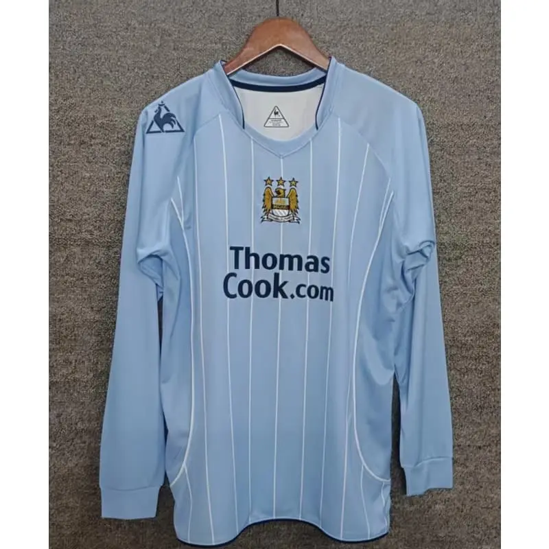 Camiseta Manchester City Retro 2007/08 Away ML