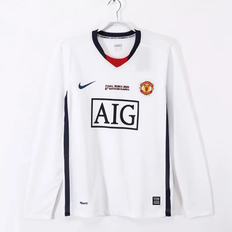 Camiseta Manchester United Retro 2008/09 Away ML