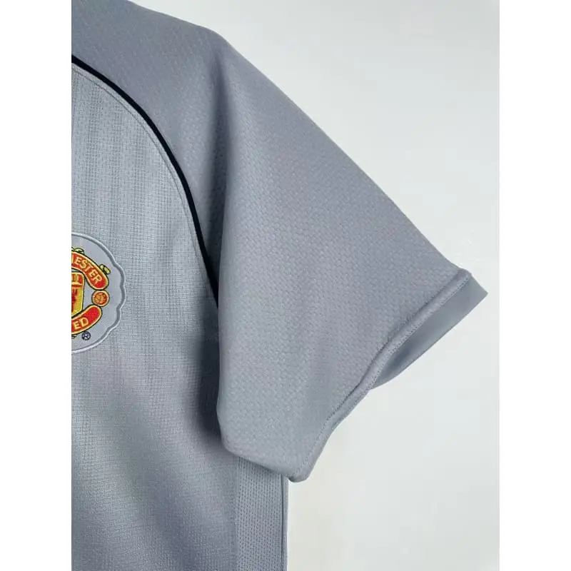 Camiseta Portero Manchester United Retro 2007/08 Gris