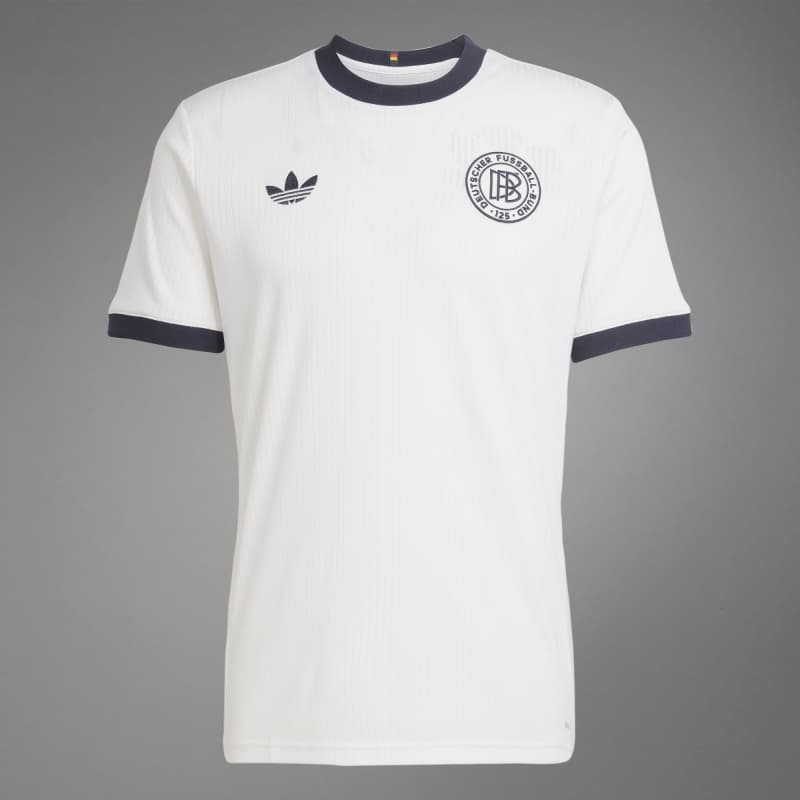 Camiseta Alemania 125 Aniversario Edición Conmemorativa 2025 Blanco