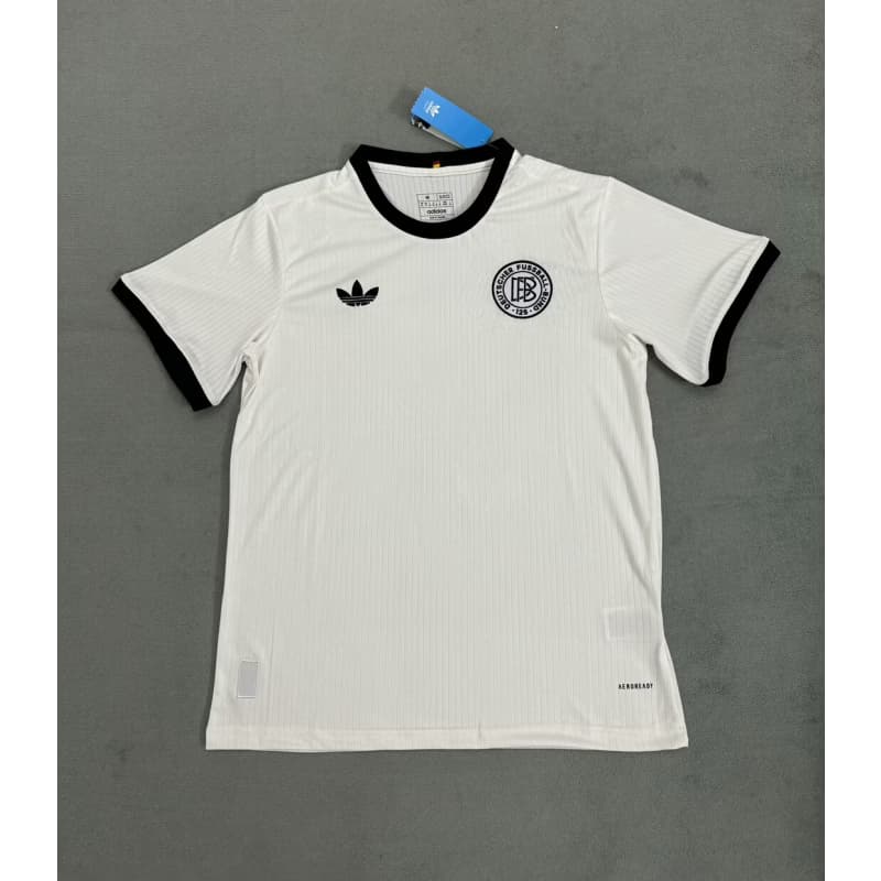 Camiseta Alemania 125 Aniversario Edición Conmemorativa 2025 Blanco