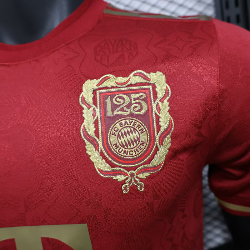 Camiseta Bayern Munich 125 Aniversario Edición Conmemorativa 2025 (EDICIÓN JUGADOR)