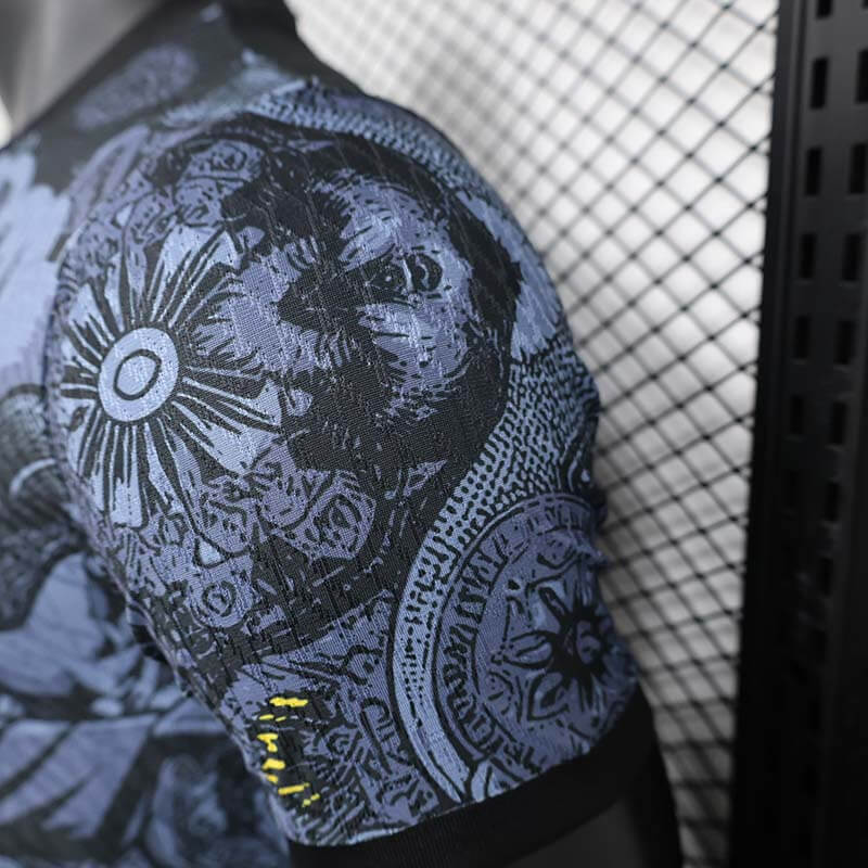Camiseta Brasil Negro/Gris 2024 (EDICIÓN JUGADOR)