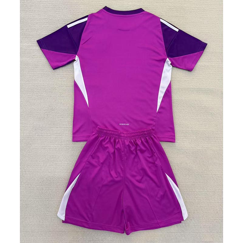 Camiseta Real Madrid 2025/2026 Morado Niño Kit