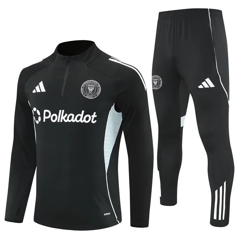 Sudadera Entrenamiento Inter Miami 2025/2026 Negro Kit
