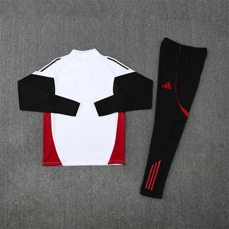 Sudadera Entrenamiento Manchester United 2025/2026 Blanco Kit