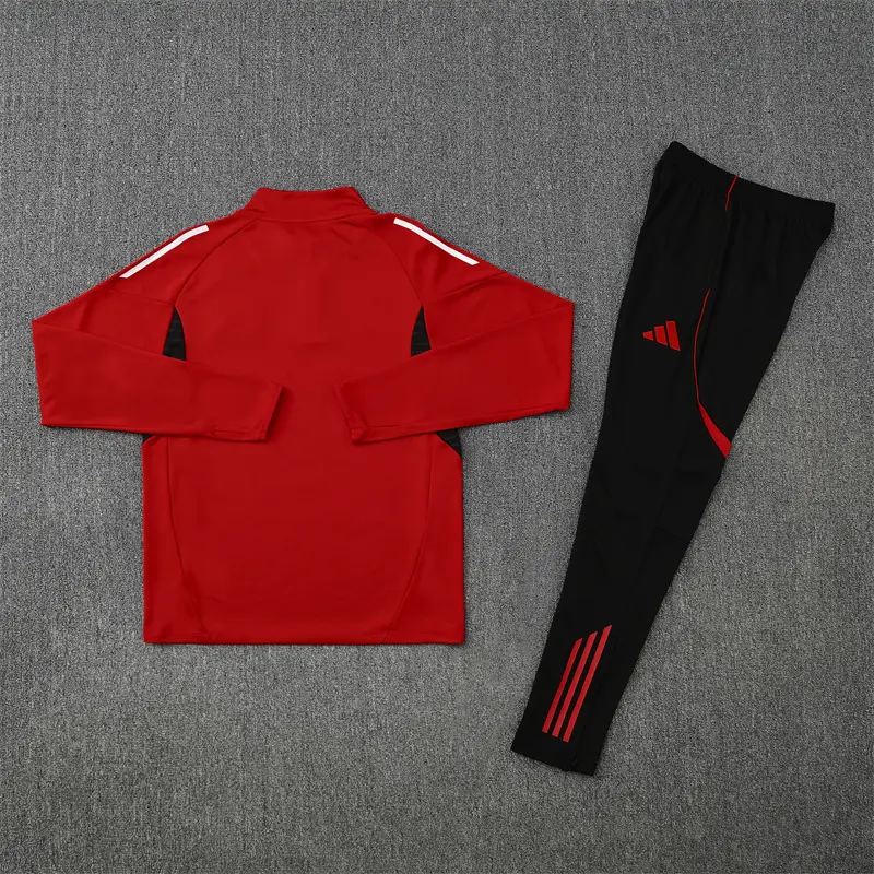 Sudadera Entrenamiento Manchester United 2025/2026 Rojo Kit