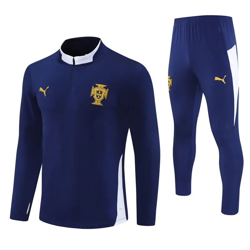 Sudadera Entrenamiento Portugal 2025/2026 Kit Azul Real